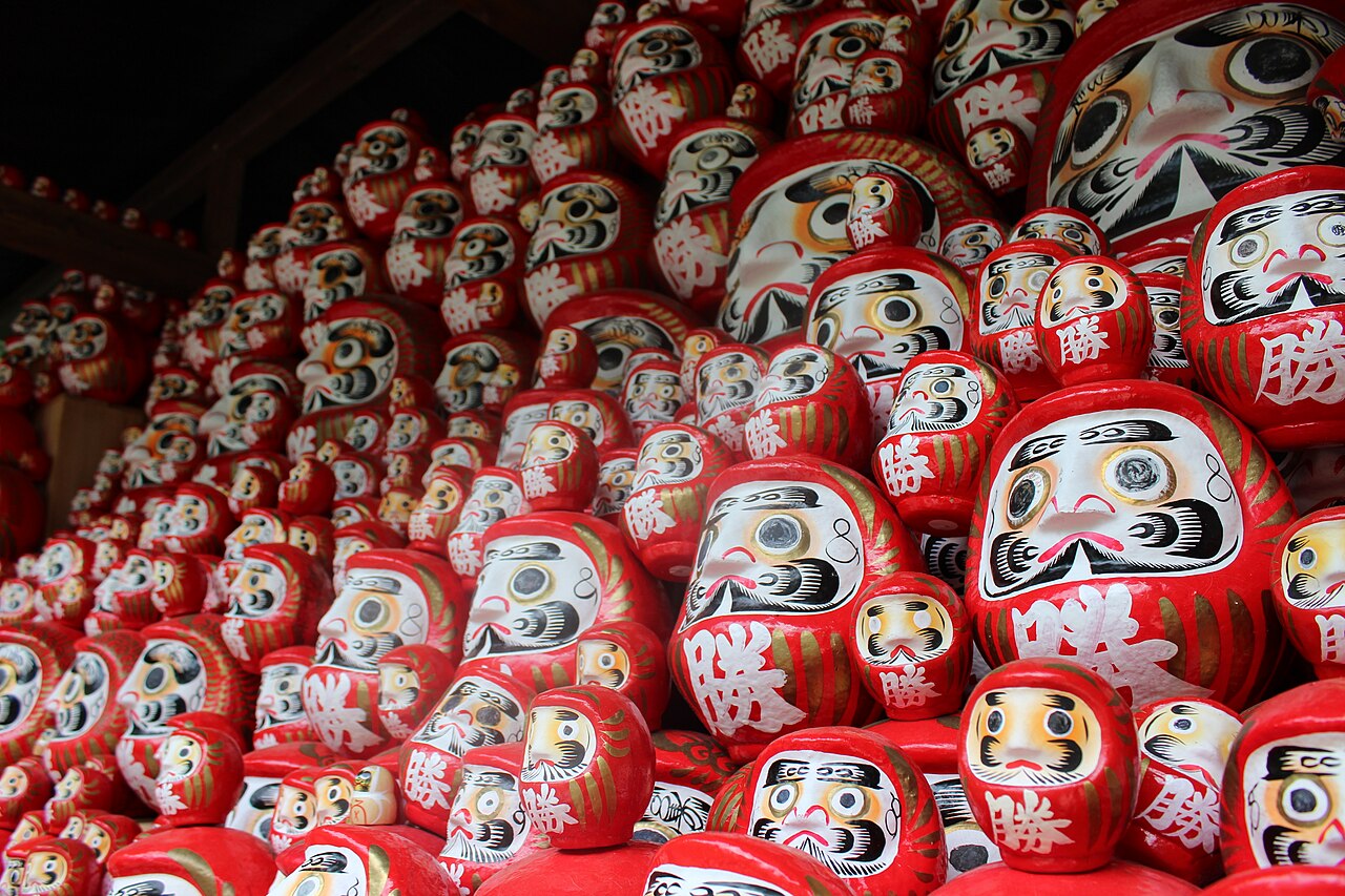 勝尾寺滿山遍野不倒翁 Daruma
