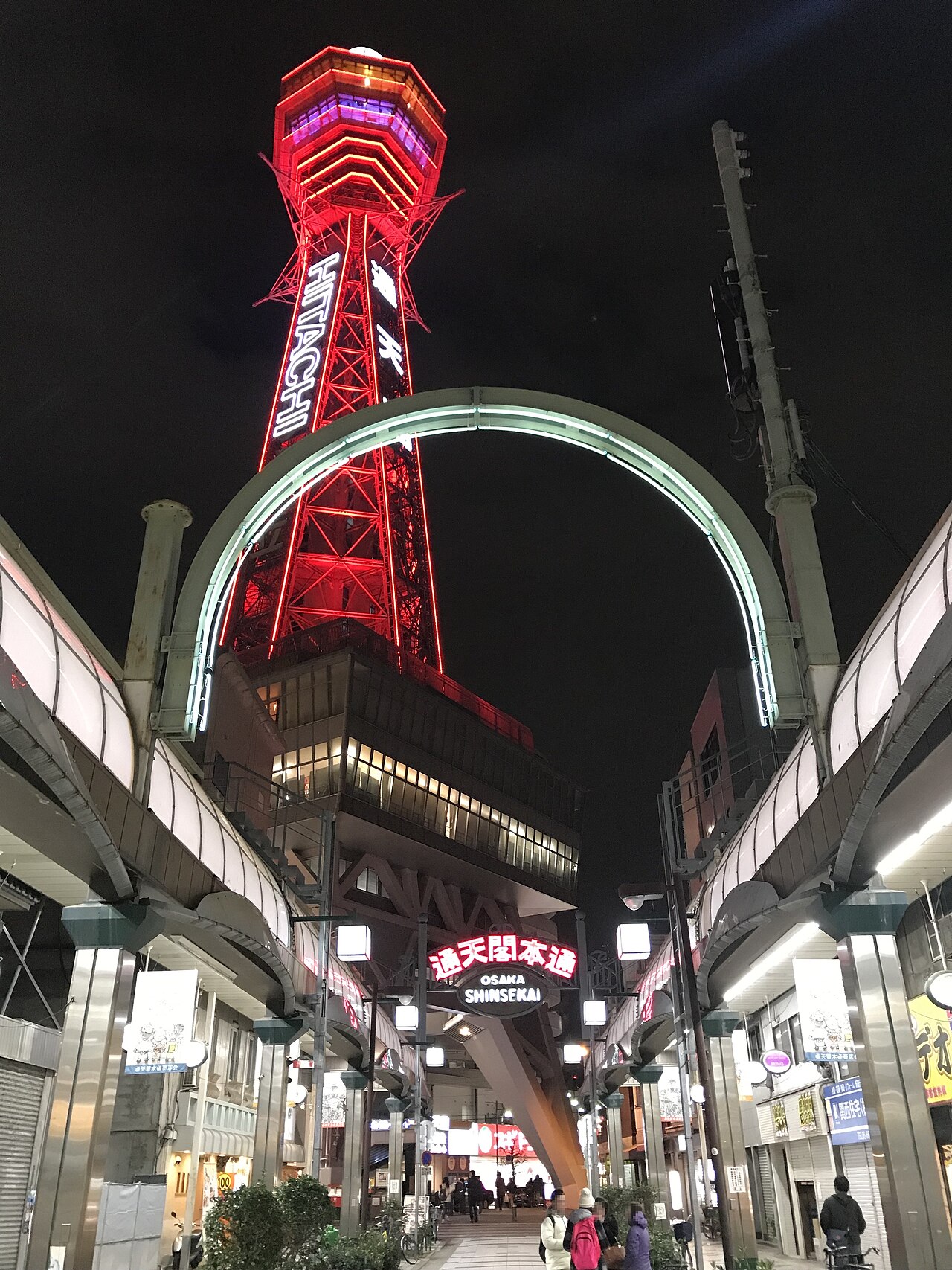 通天閣與新世界街景