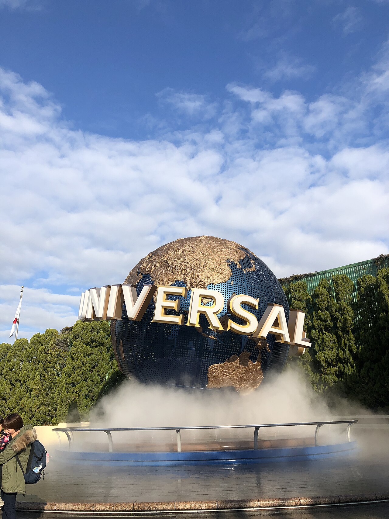 日本環球影城 USJ 入口地標旋轉地球